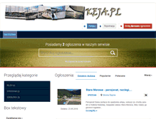 Tablet Screenshot of keja.pl